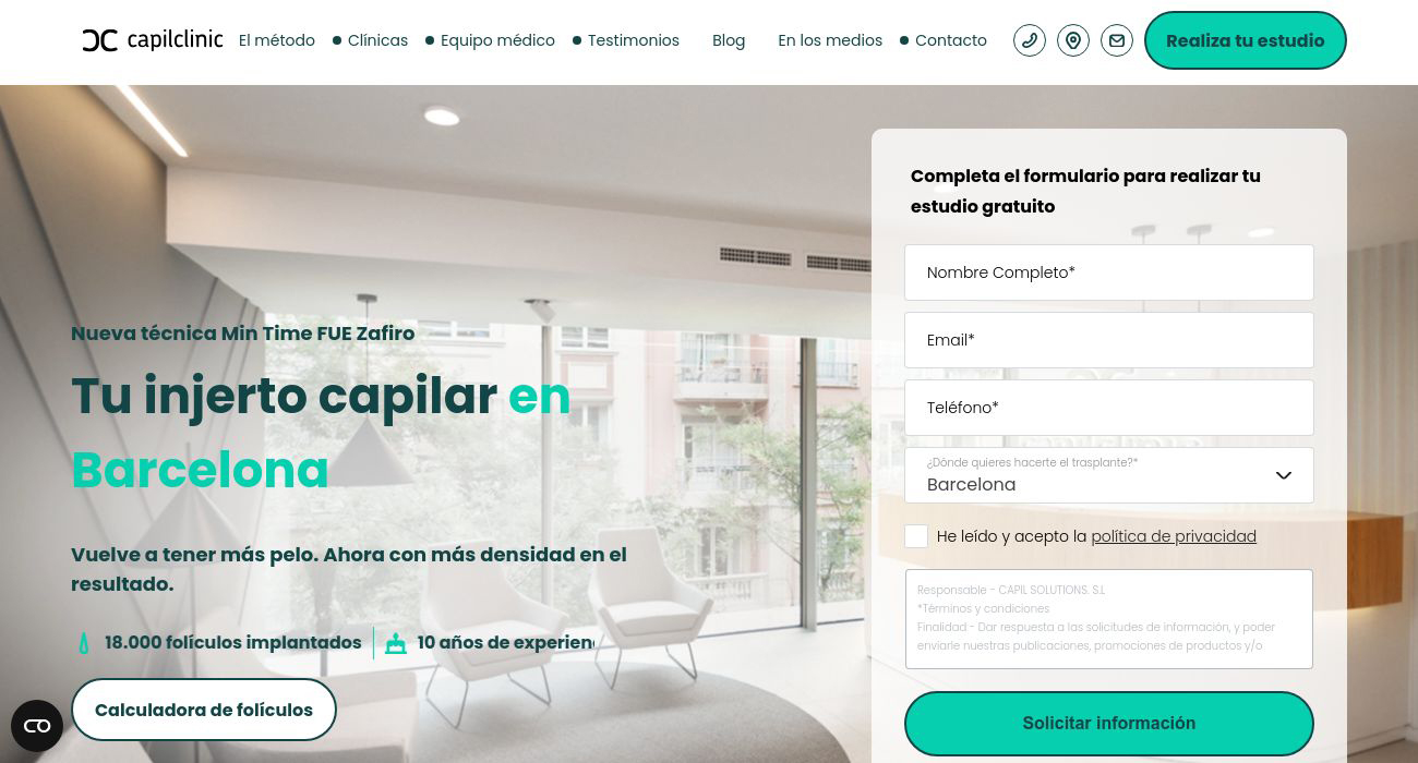 CapilClinic Barcelona