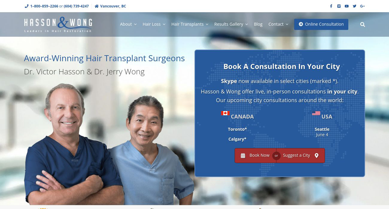 Hasson & Wong Hair Transplant Clinic