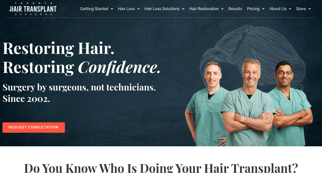 Toronto Hair Transplant Surgeons