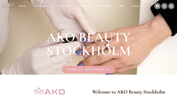 AKO Beauty Stockholm